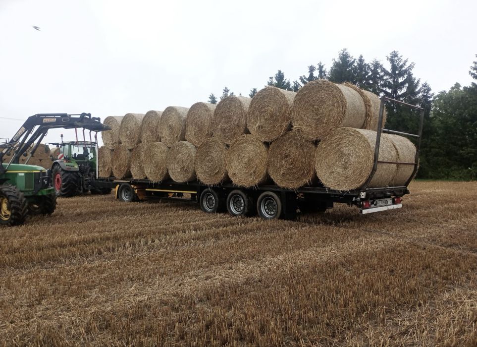 Przyczepa, laweta do bel