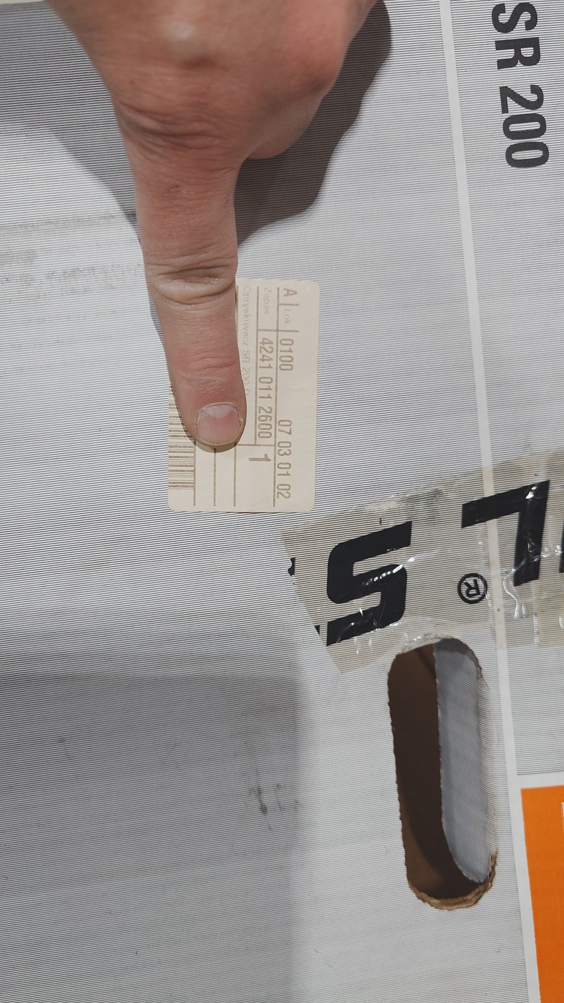 Opryskiwacz spalinowy Stihl SR200 NOWY