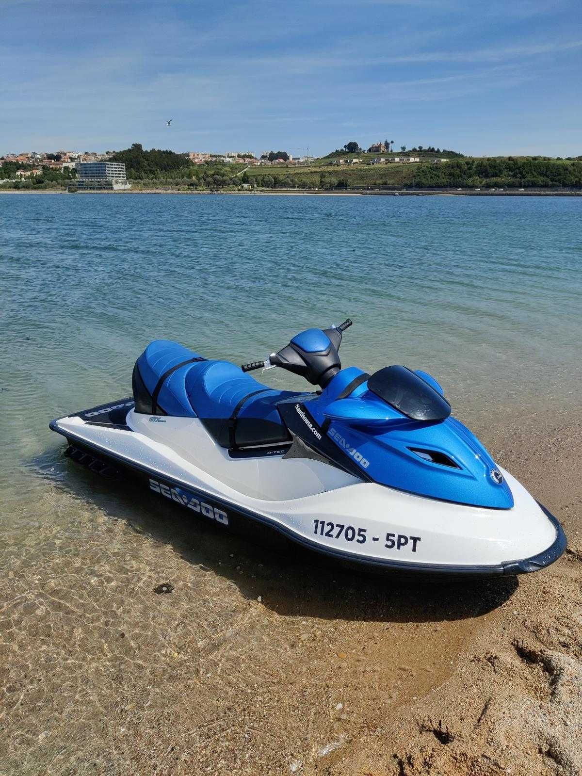 Mota de agua Seadoo GTX 155 3 lugares 4 tempos