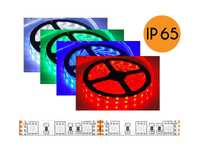 Taśma LED wodoodporna 5m RGB, 300diod SMD5050,