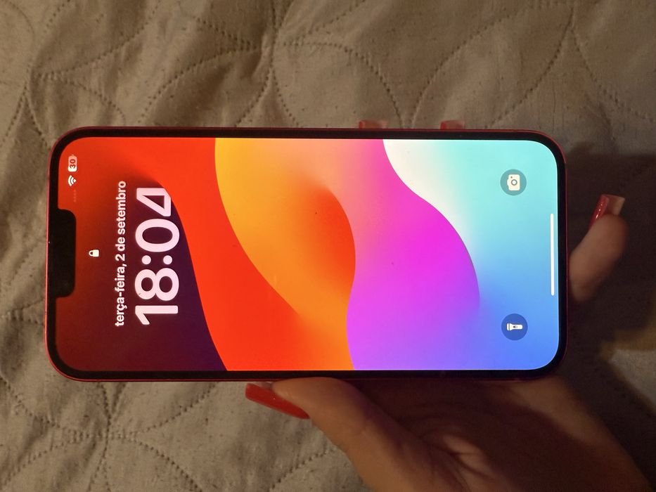 Iphone 14 plus 256gb vermelho