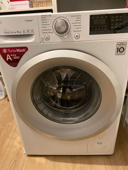 Pralka LG biała 9kg