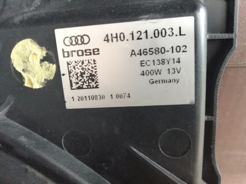 Wentylator Audi A6 C7 3.0 TDI