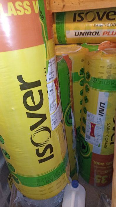 Wełna Isover Unirol Plus 035 grubość 20 cm
