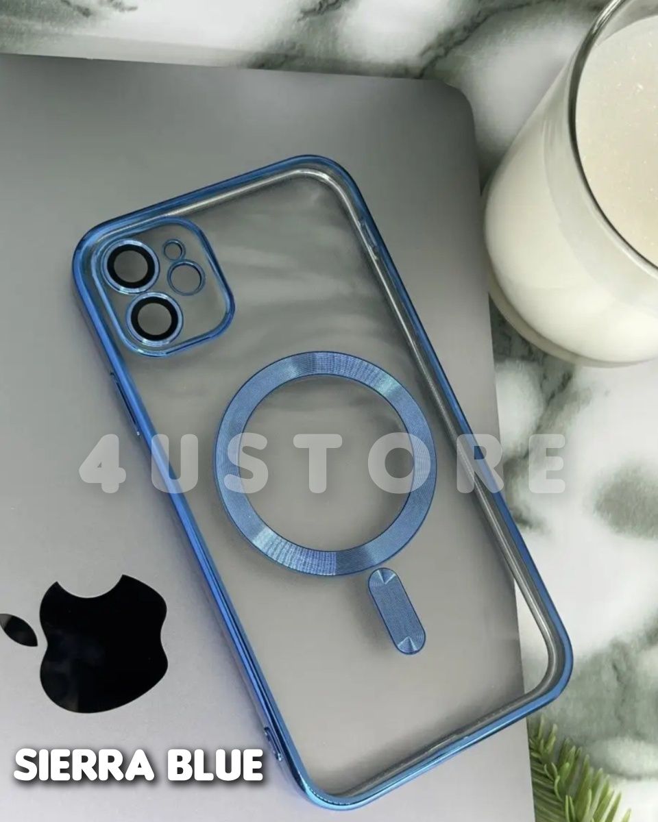 Чехол Chrome Magsafe на iPhone 11 Pro Max с линзами чохол з лінзами