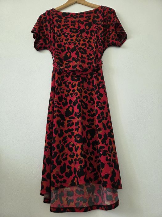 Sukienka ciążowa cętki animal print Next L 40 12