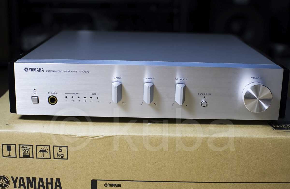 Wzmacniacz z DAC Yamaha Pianocraft A-U670 Idealny