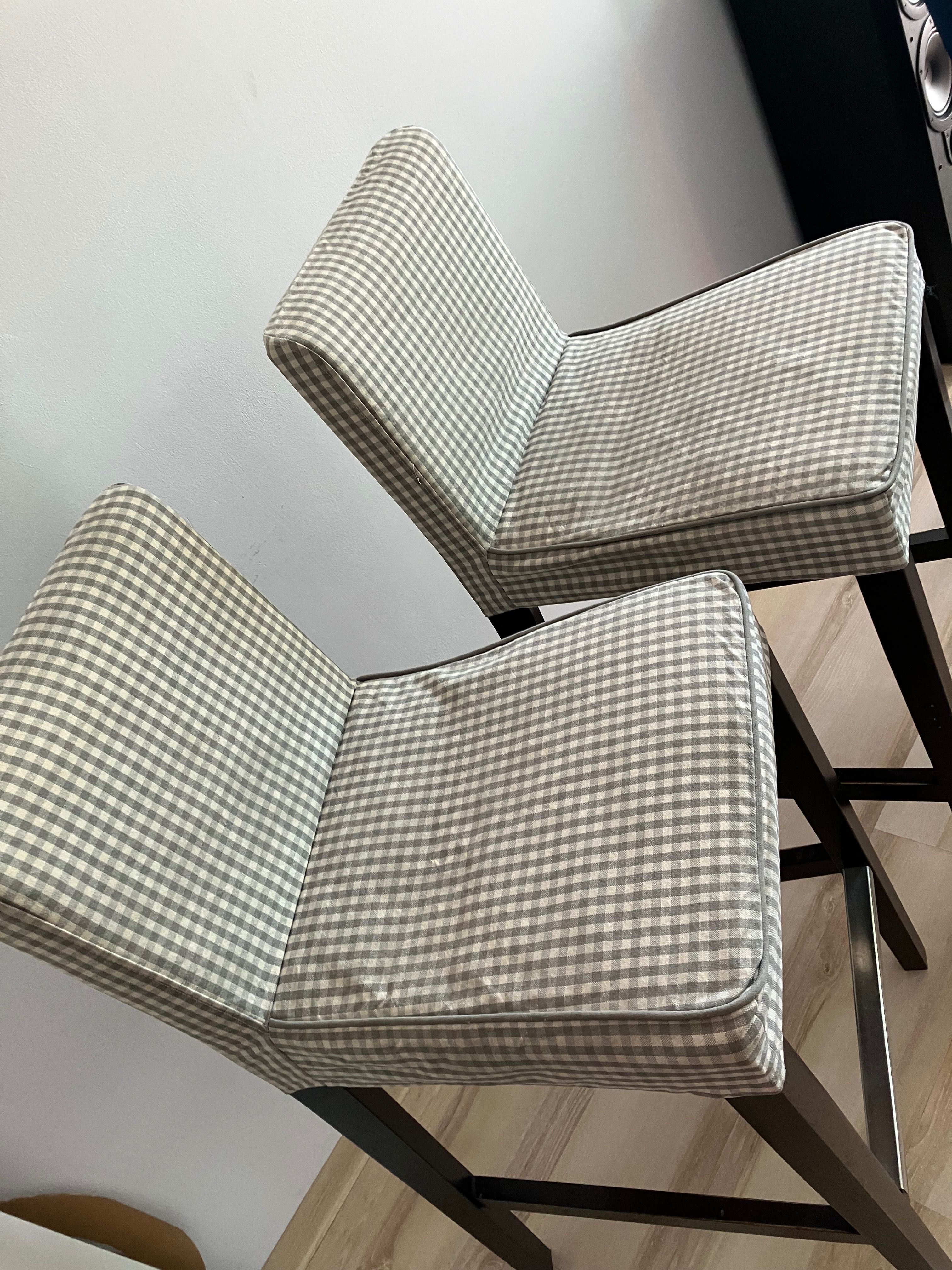 Dwa krzesła barowe Ikea