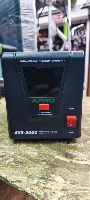 Стабілізатор напруги релейний APRO AVR-3000