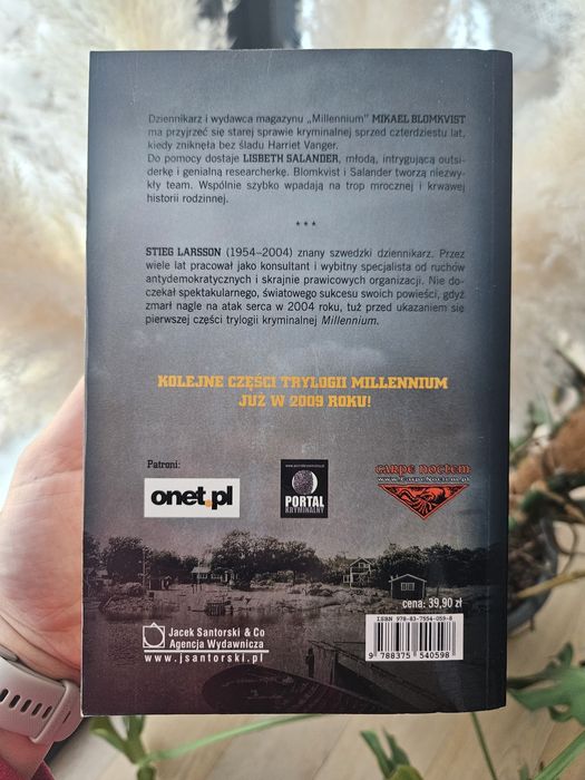 Stieg Larsson - Millenium - Mężczyźni, którzy nienawidzą kobiet