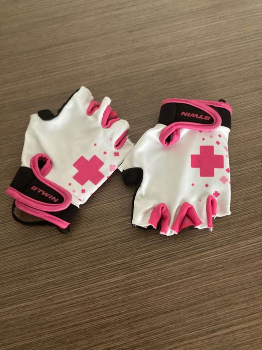 Rękawiczki na rower dziewczynka