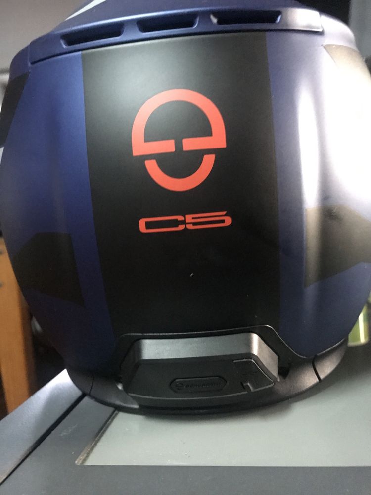 Capacete schuberth c5 com intercomonicador