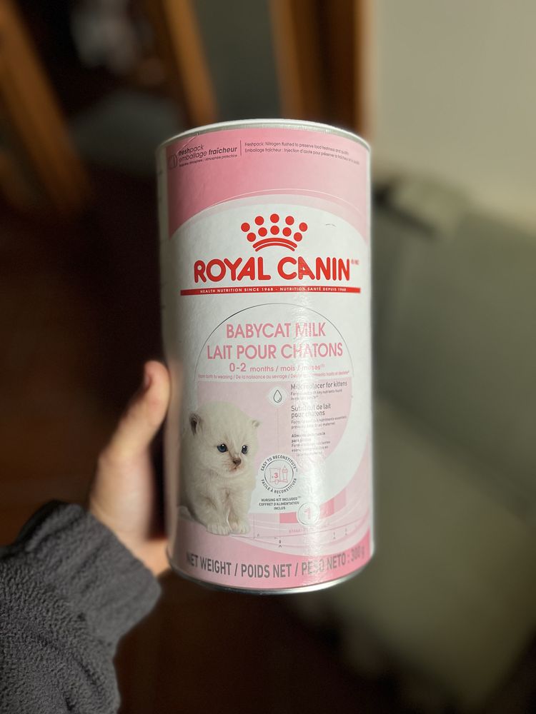 Vendo leite para gatos ate 2 meses