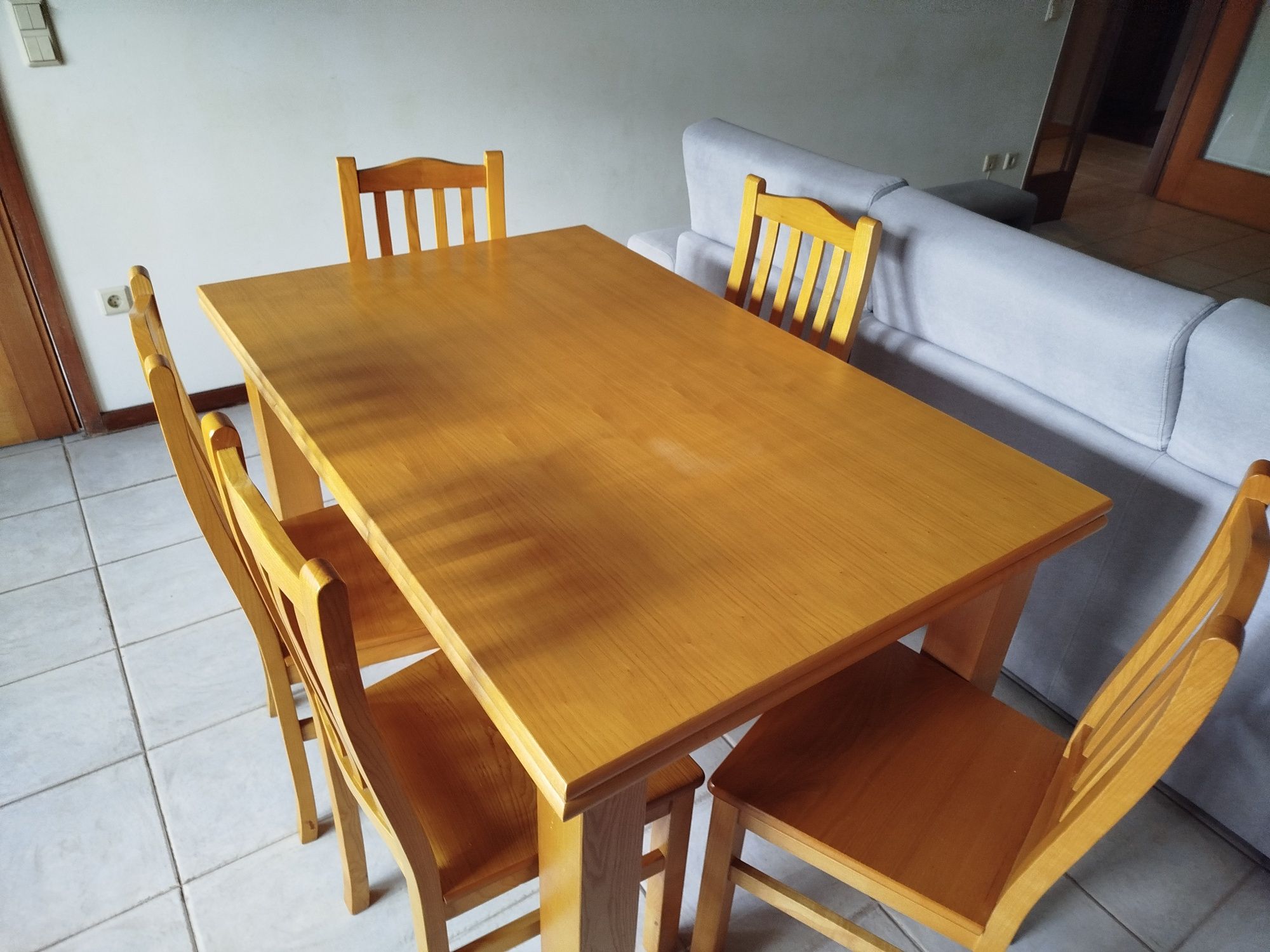 Conjunto sala mesa de jantar móvel de TV mesa de centro movel apoio