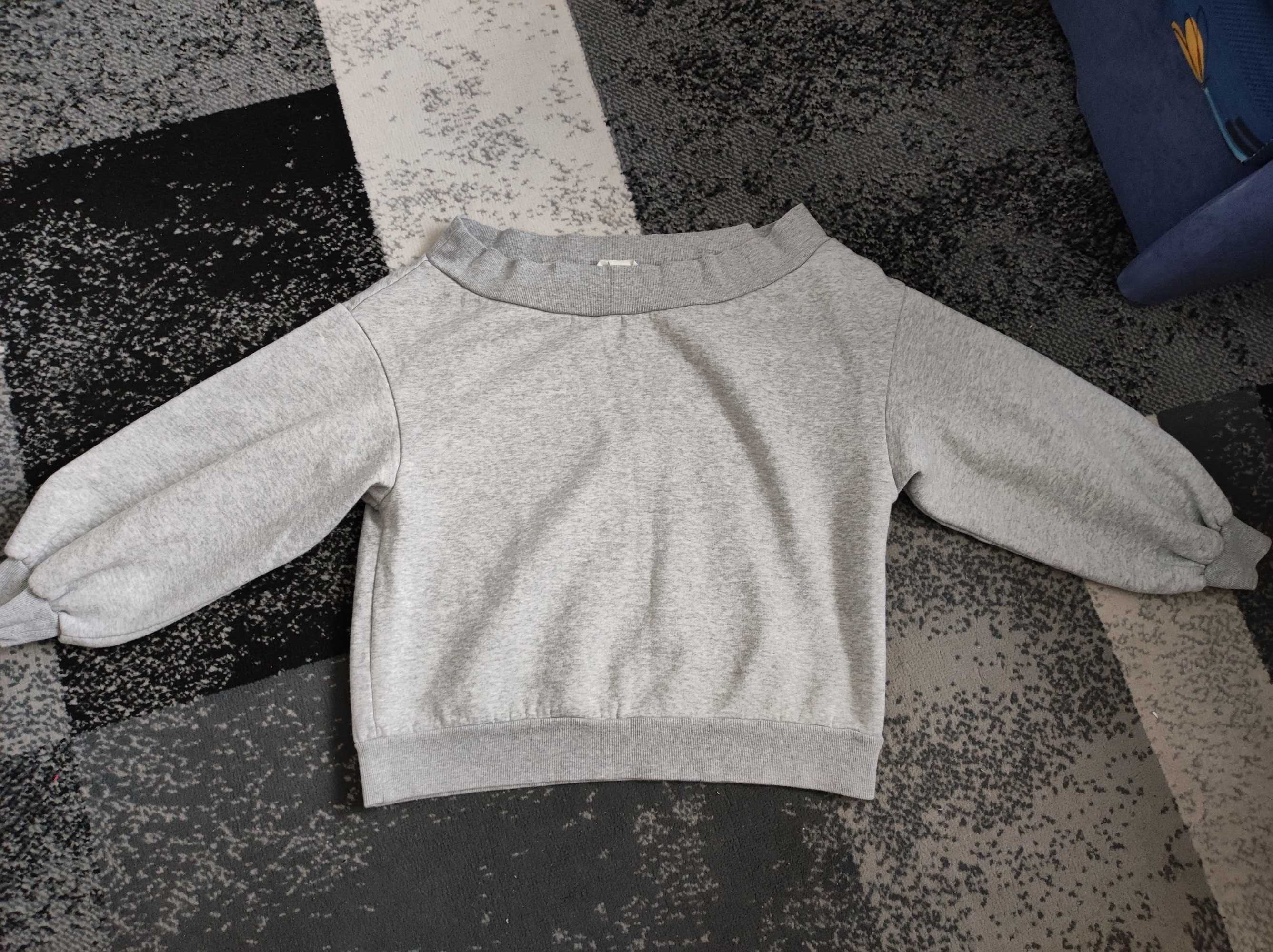 Szara bluza sweterek damski H&M L 40
