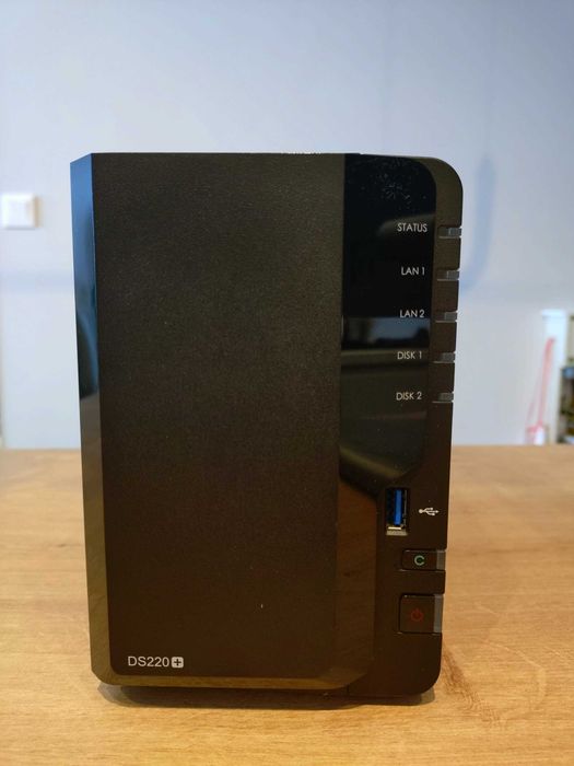 Serwer NAS DS220+ Synology + 2x HDD 6 TB