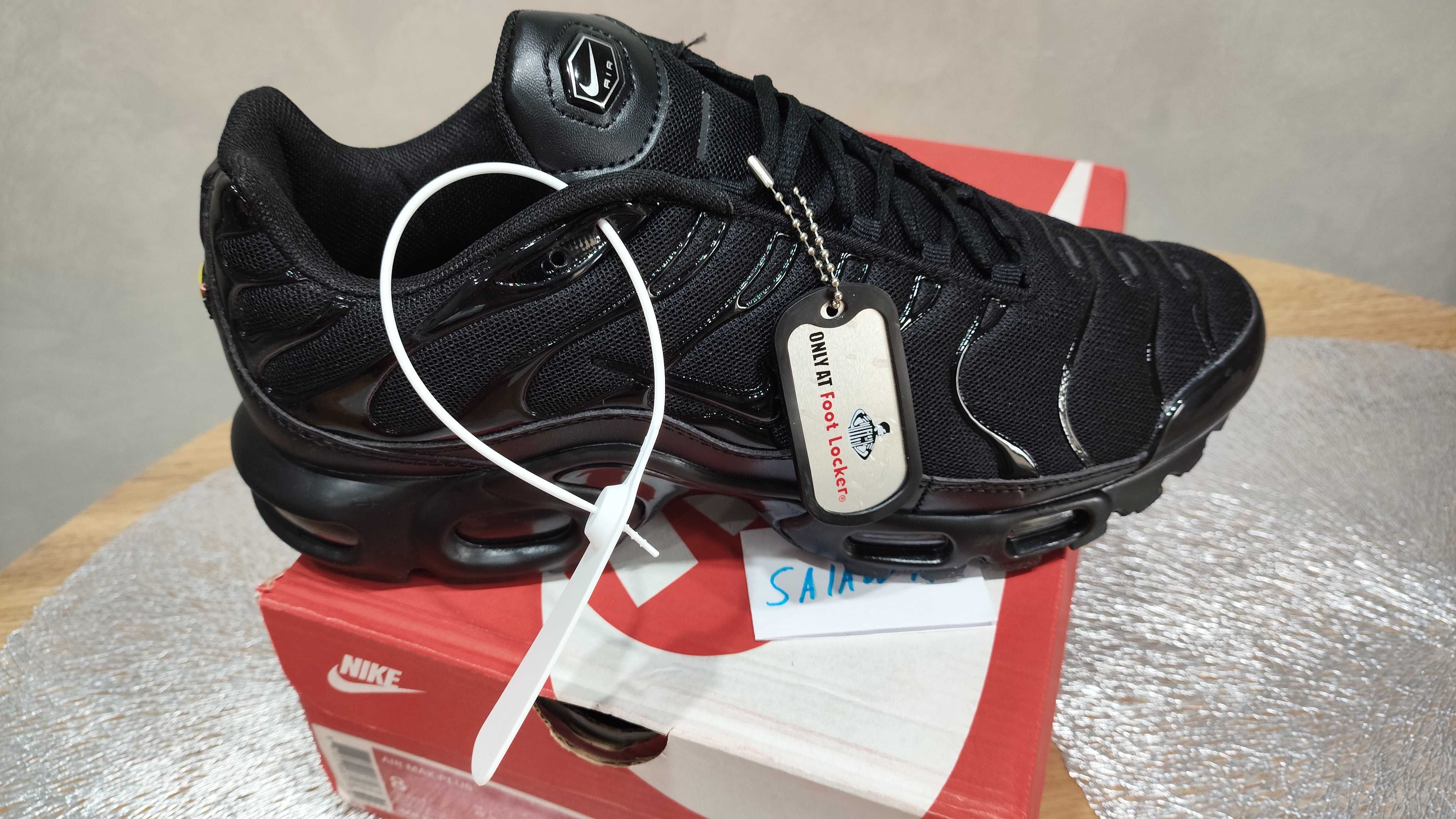 Buty nike TN Plus 41-45 czarne super nowe