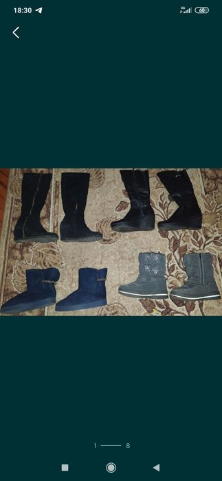 Женская одежда и обувь