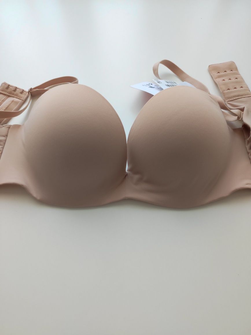 Biustonosz nowy H&M push up 75B odpinane ramiączka