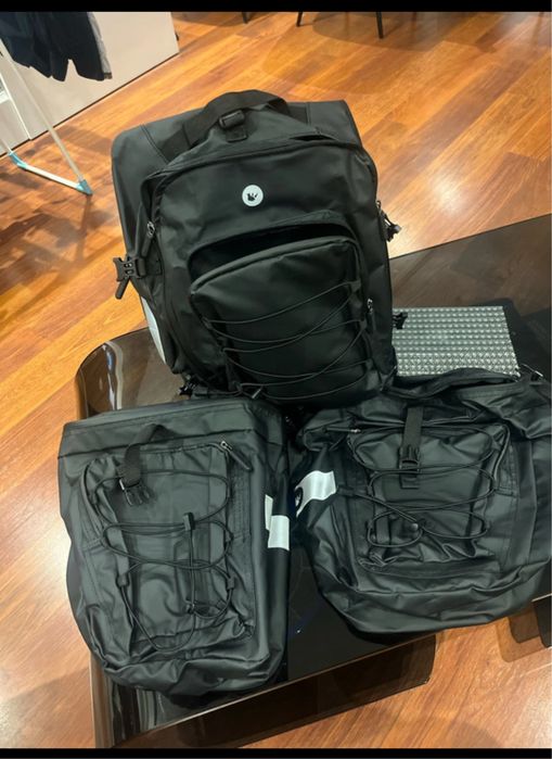 2xtoeba na rower+plecak+pokrowiec