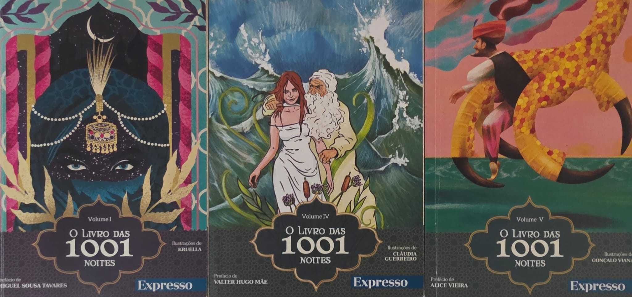 O livro das 1001 noites varios vol.  a unidade incompleto - Ref: P VSO