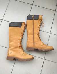 Buty damskie Timberland długie wysokie trapery zimowe r. 40