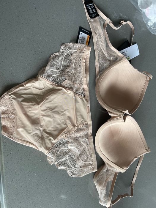 Calvin Klein original. Секси комплект белья бюстгальтер трусики р 36В