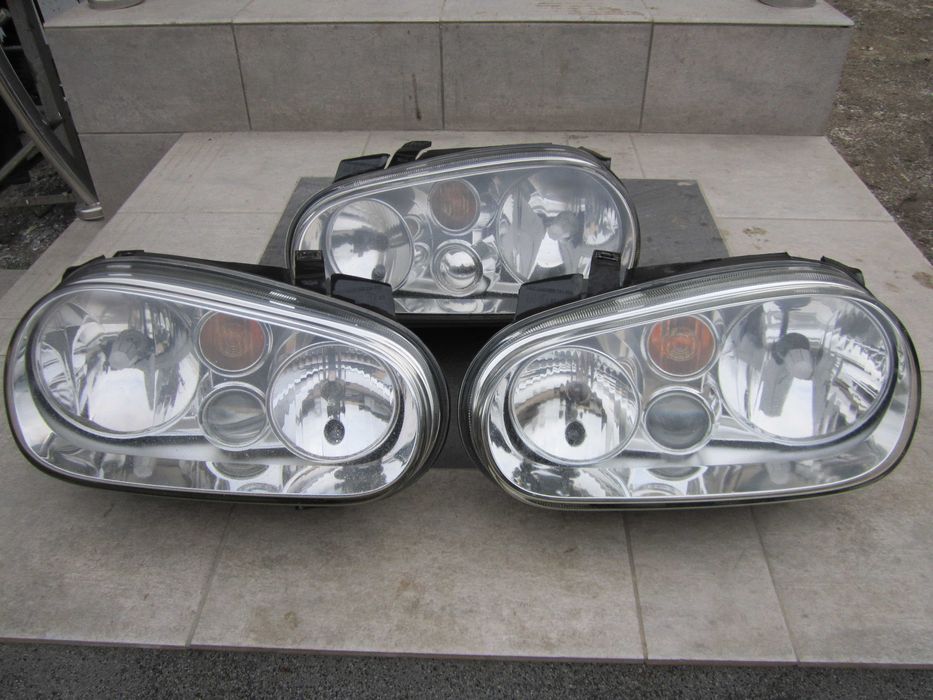 Lampy przednie przód Vw Golf 4 prawa,lewa HALOGEN IDEAŁ orginał