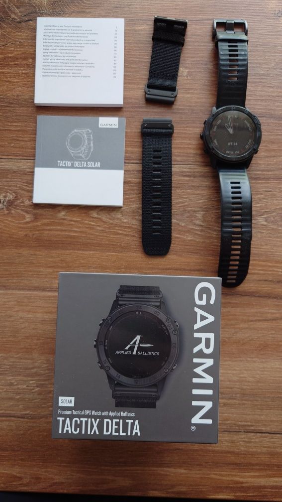 Garmin TACTIX DELTA SOLAR ballistic