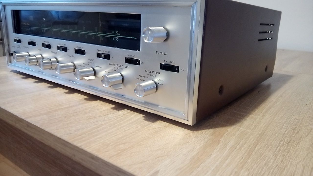 Sansui 1000,amplituner lampowy.