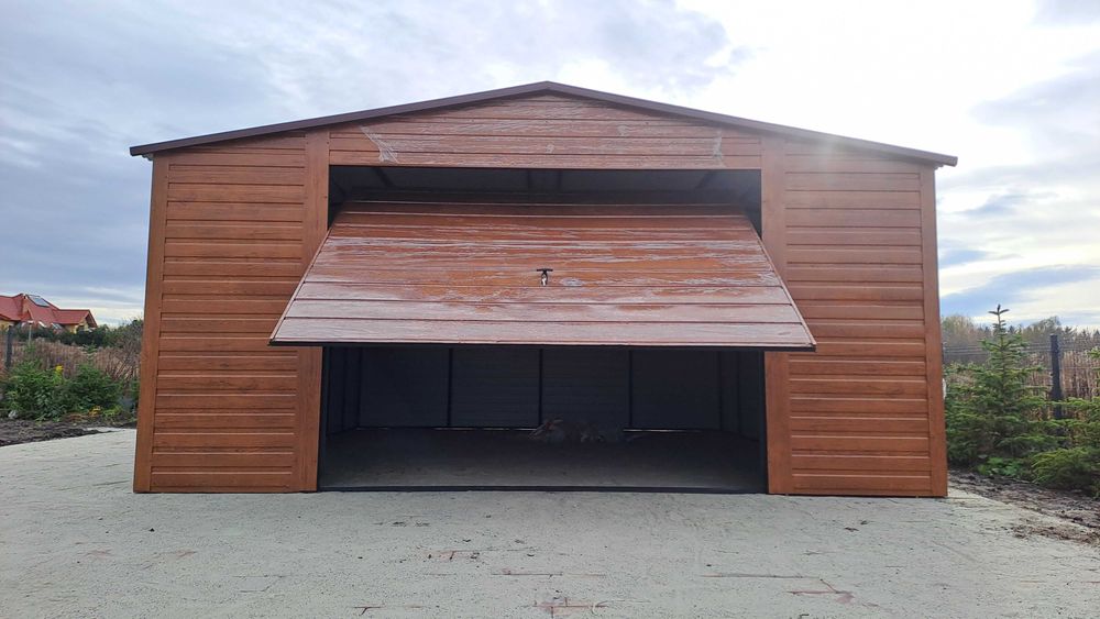 Garaż Blaszany do ogrodu-Wiata - Blaszak - Garaże Blaszane - Maj-Blach