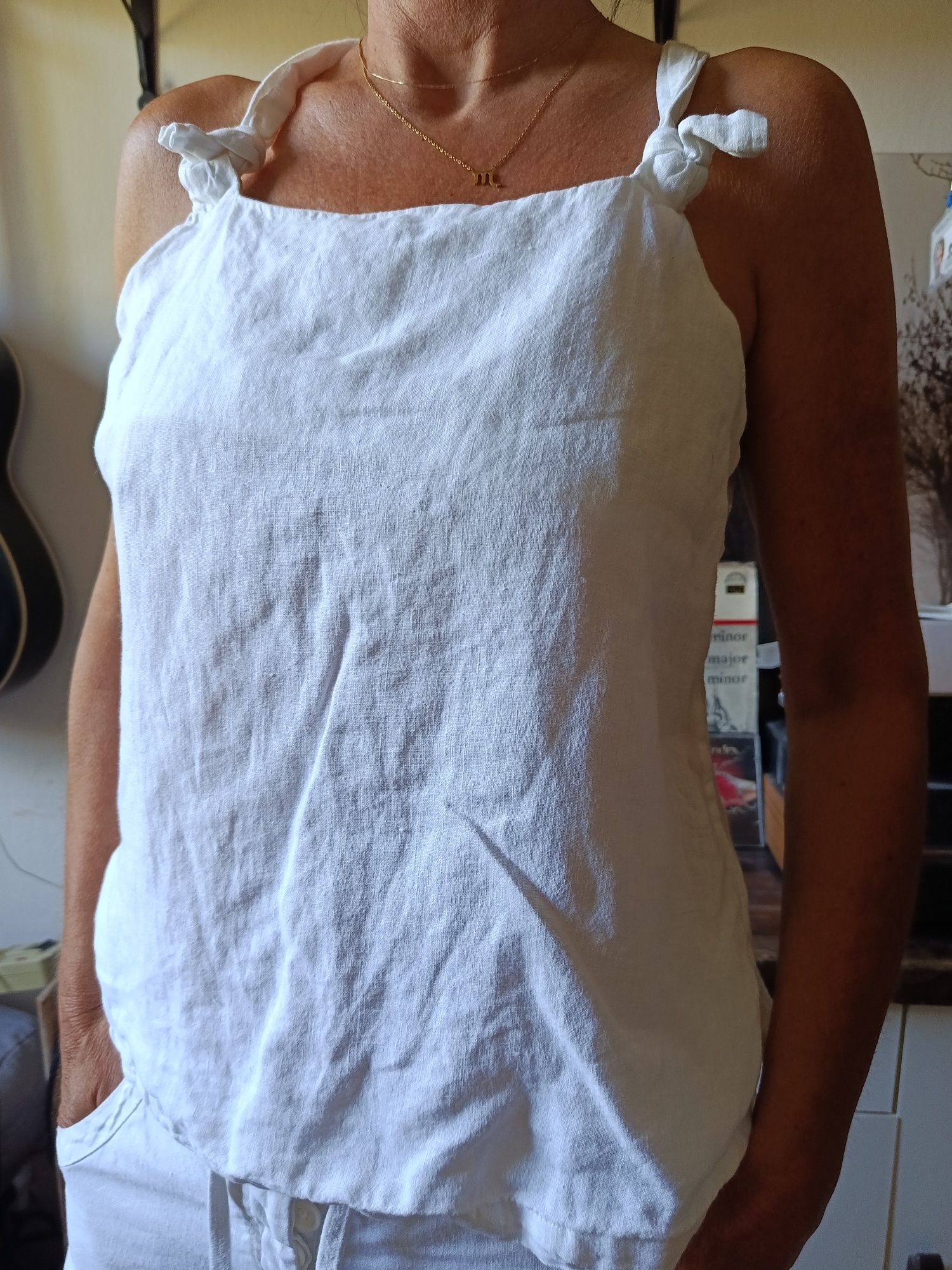 Lniana bluzeczka Massimo Dutti