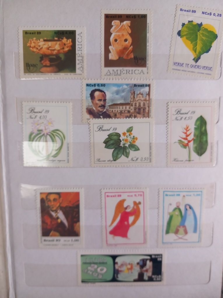 Coleçao selos raros.