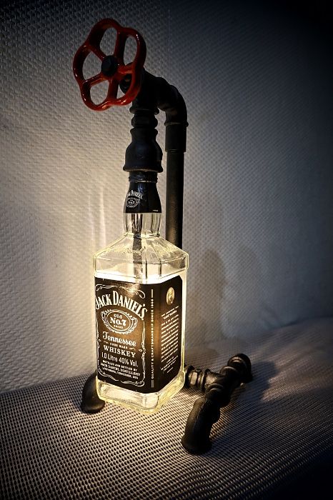 Lampa Jack Daniels - dekoracja