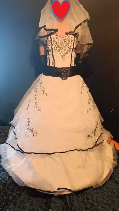 Suknia ślubna, wieczorowa, balowa, cosplay
