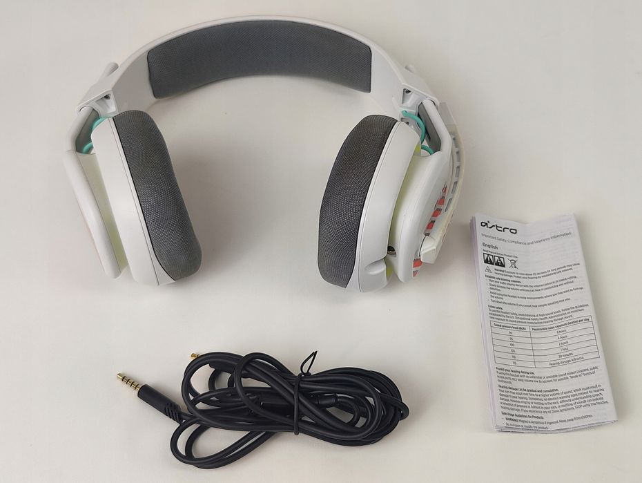 Słuchawki nauszne Logitech Astro A10 Gen. 2 - biały