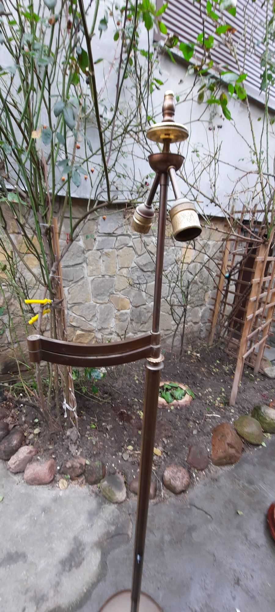 Lampa stojąca z Abażurem