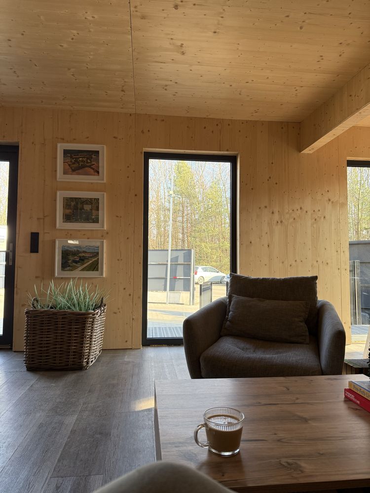 DOM modułowy Caloroczny mieszkalny 80 m2 - 5 modulow