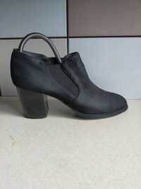 Buty botki Graceland 38 czarne