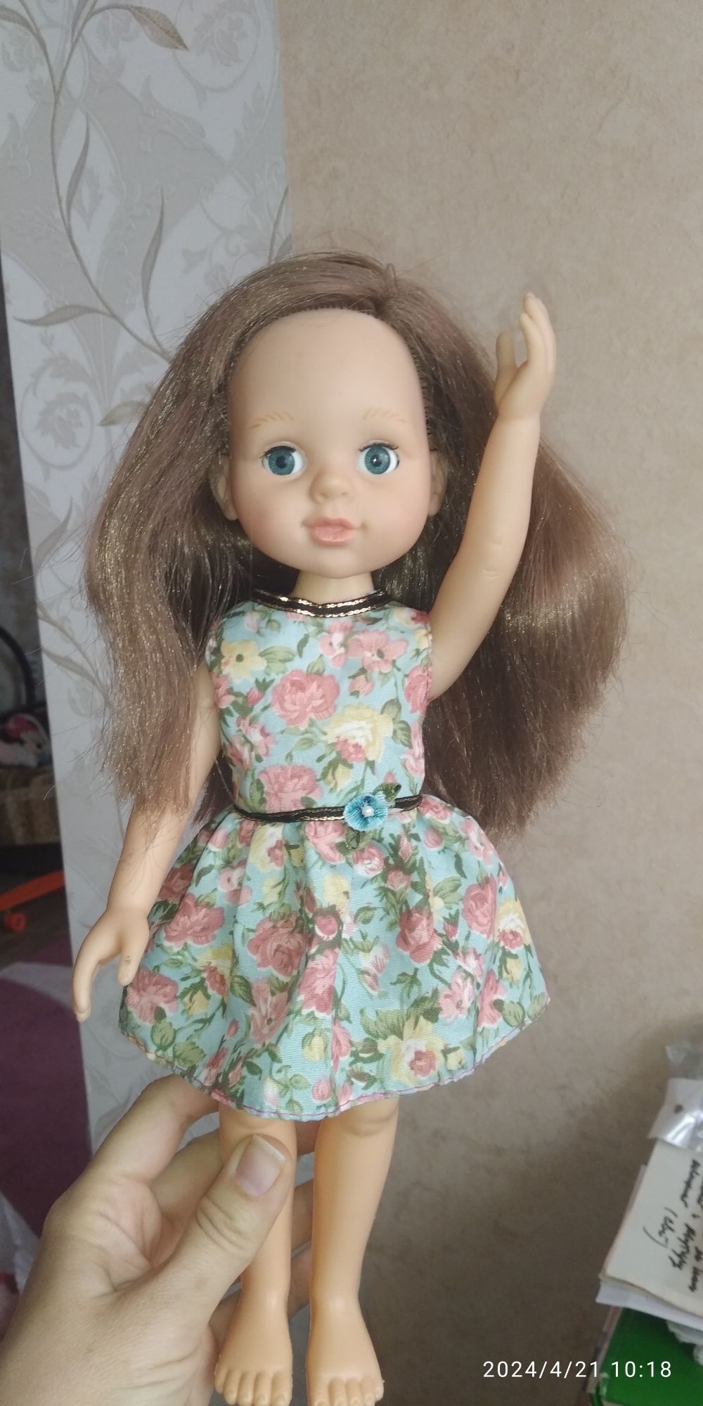 Кукла в платье 30 см