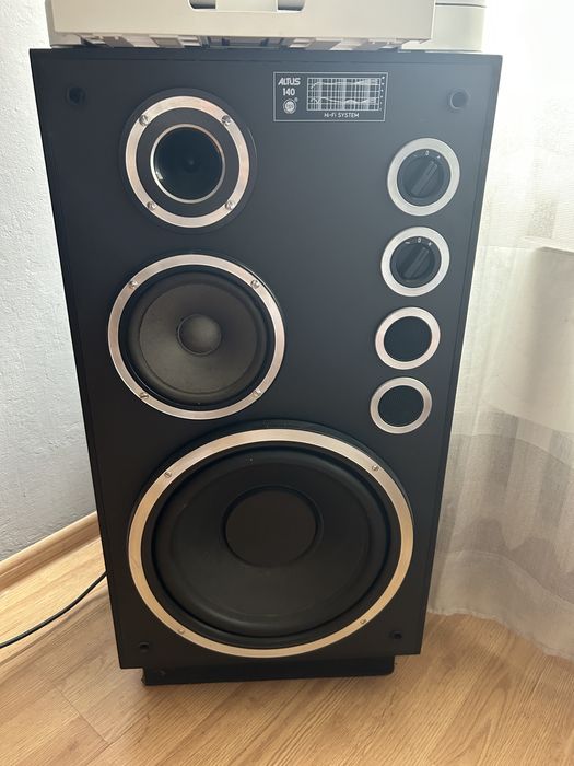 Zestaw Kolumny Glosniki Altus 140 Amplituner JVC RX-630R Pilot - Łódź!