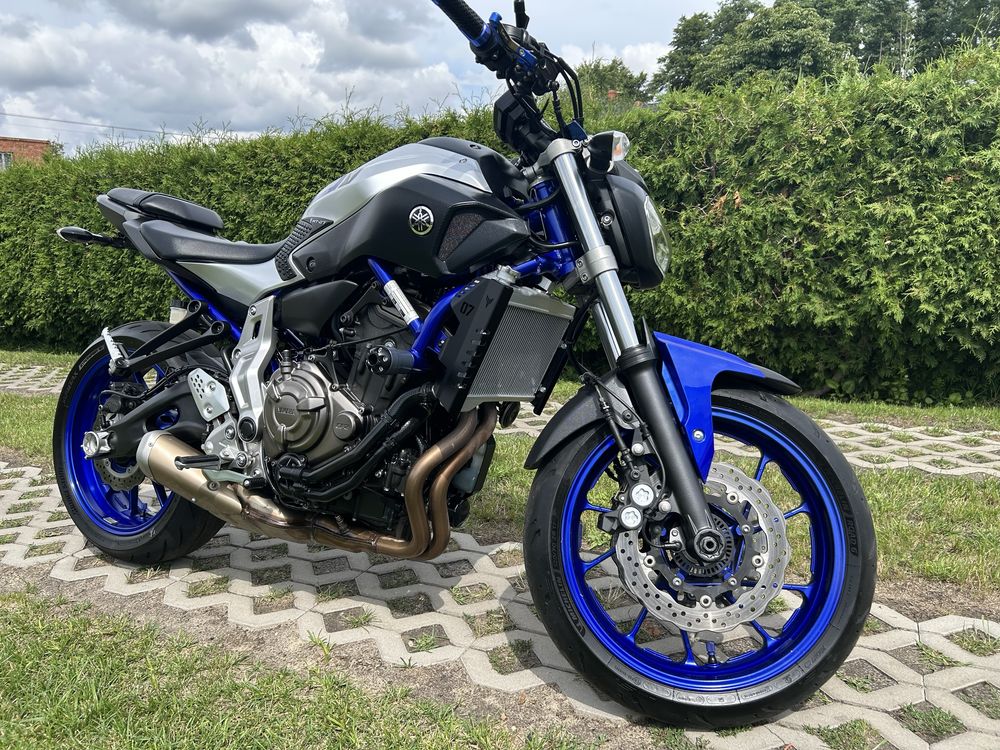 Yamaha MT 07, 2016r, super stan, niski przebieg Kat A2, ABS