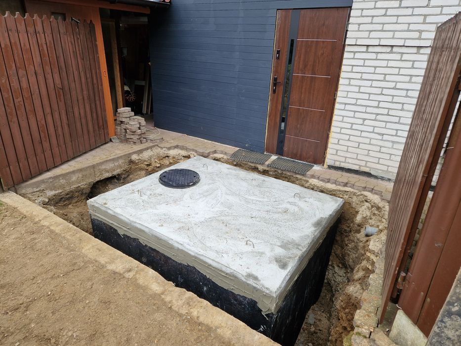 Szambo Szamba betonowe 2,3,4,5,6,7m3 Zbiorniki betonowe Producent