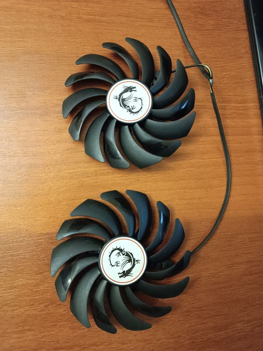 Вентилятор кулер для відеокарти MSI Gaming  95 мм PLD10010B12HH