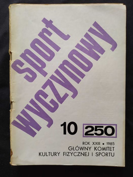 1985 Sport wyczynowy. Miesięcznik Polskiego Komitetu Olimpijskiego