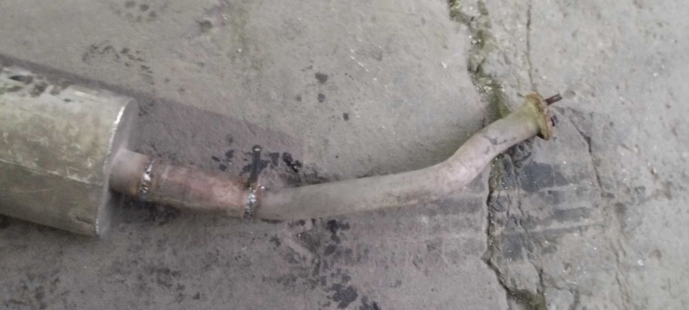 Продам заднию бочку на выхлоп (тюнинг)