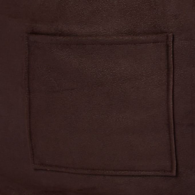 Beanbag o wyglądzie zamszu XXL