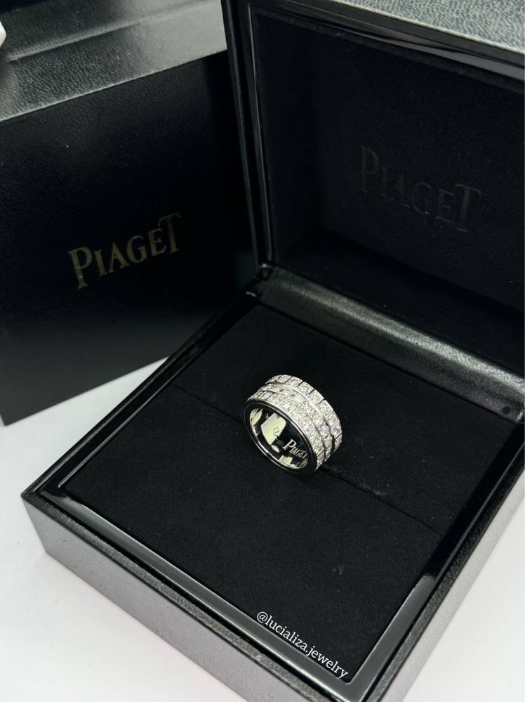 Кольцо Piaget Оригинал Белое золото