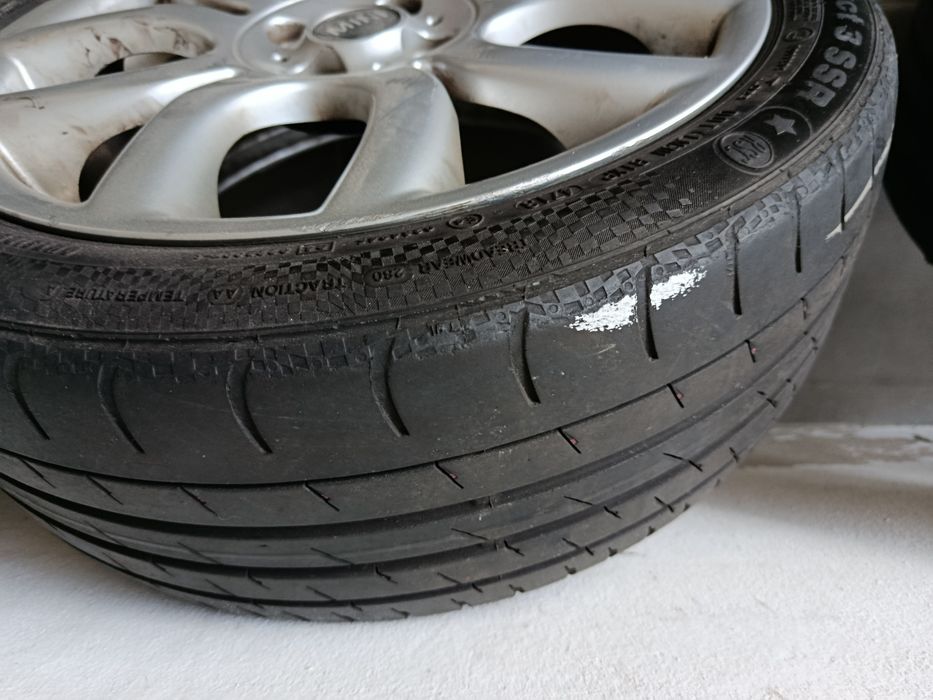 Jantes 17 mini originais com pneus 205/45/17