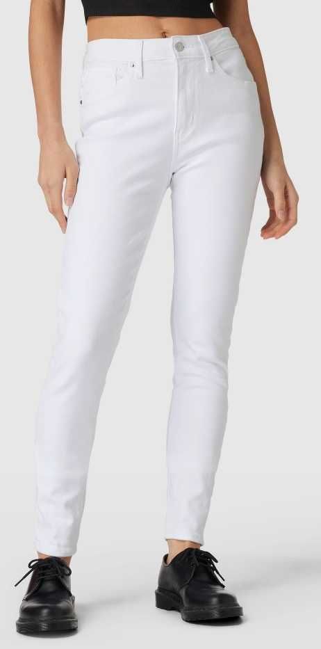 Spodnie Levis 721 High-Rise Skinny 28x32 nowe białe